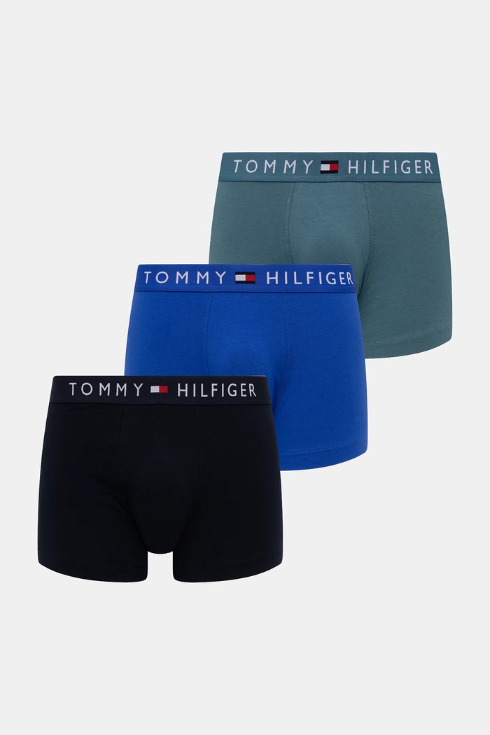 Tommy Hilfiger Bokserki 3-pack niebieski UM0UM03521