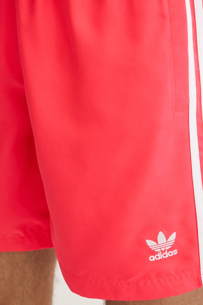 Kratke hlače za kupanje adidas Originals Adicolor crvena JX2690