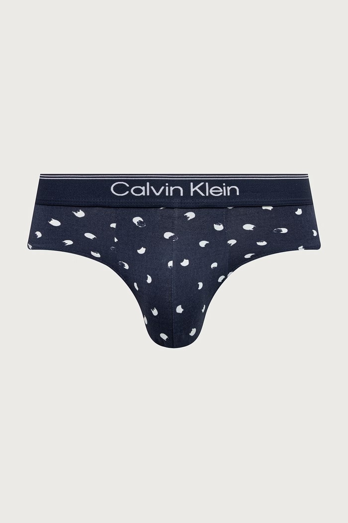 Slip hlačke moške paket 3 kosov Calvin Klein Underwear LV00NB4408 mornarsko modra