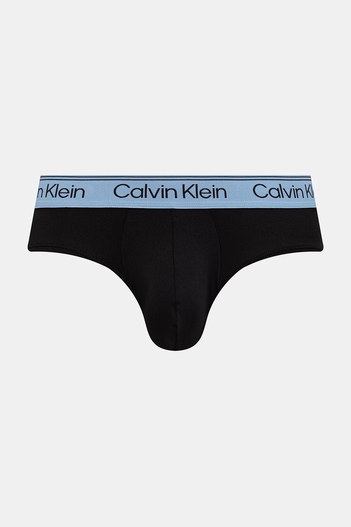 Îmbrăcăminte Calvin Klein Underwear slipi pachet de 3 LV00NB4408 negru