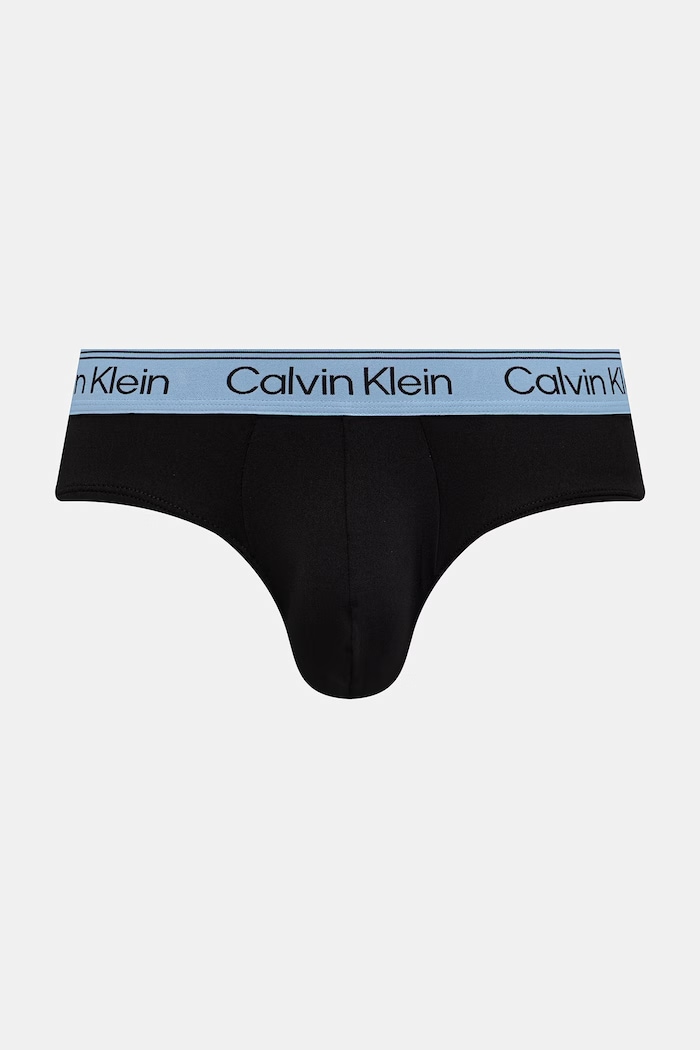 Îmbrăcăminte Calvin Klein Underwear slipi pachet de 3 LV00NB4408 negru