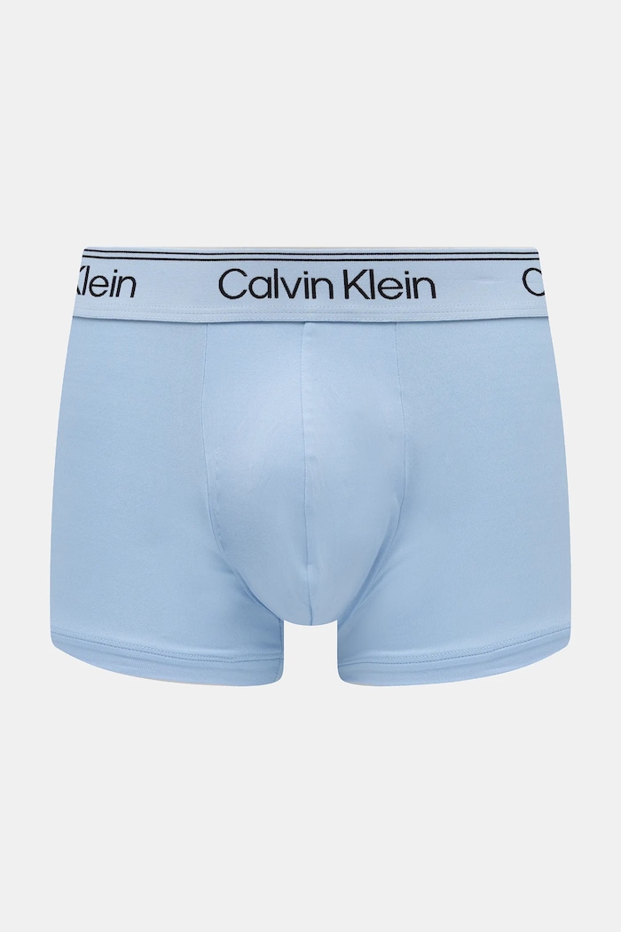 Calvin Klein Underwear Moške oprijete boksarice paket 3 kosov LV00NB4409 modra SS26