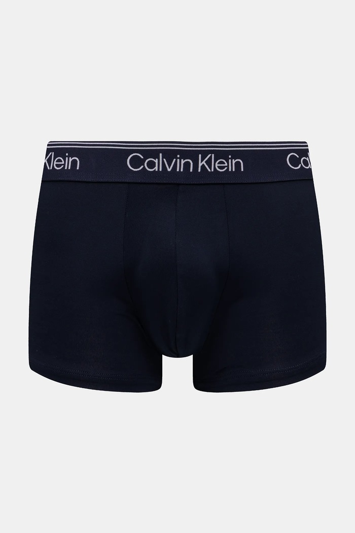 Moške oprijete boksarice paket 3 kosov Calvin Klein Underwear LV00NB4409 modra