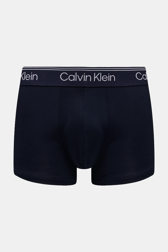 Moške oprijete boksarice paket 3 kosov Calvin Klein Underwear LV00NB4409 modra