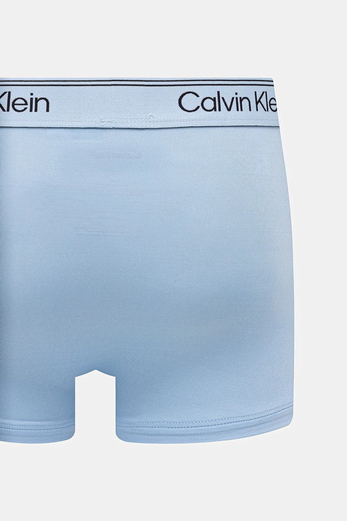 Moške oprijete boksarice paket 3 kosov Calvin Klein Underwear modra LV00NB4409