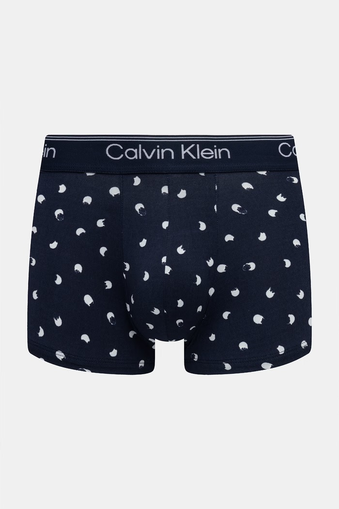 Odzież Calvin Klein Underwear bokserki dopasowane męskie 3-pack LV00NB4409 granatowy