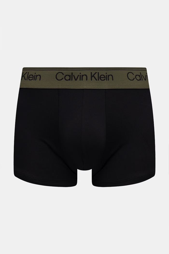 Calvin Klein Underwear bokserki dopasowane męskie 3-pack czarny LV00NB4409