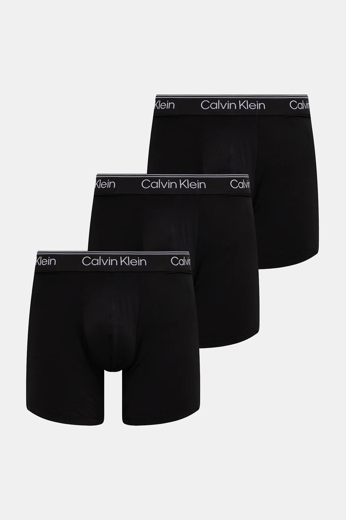 Calvin Klein Underwear Bokserki dopasowane męskie 3-pack czarny LV00NB4410