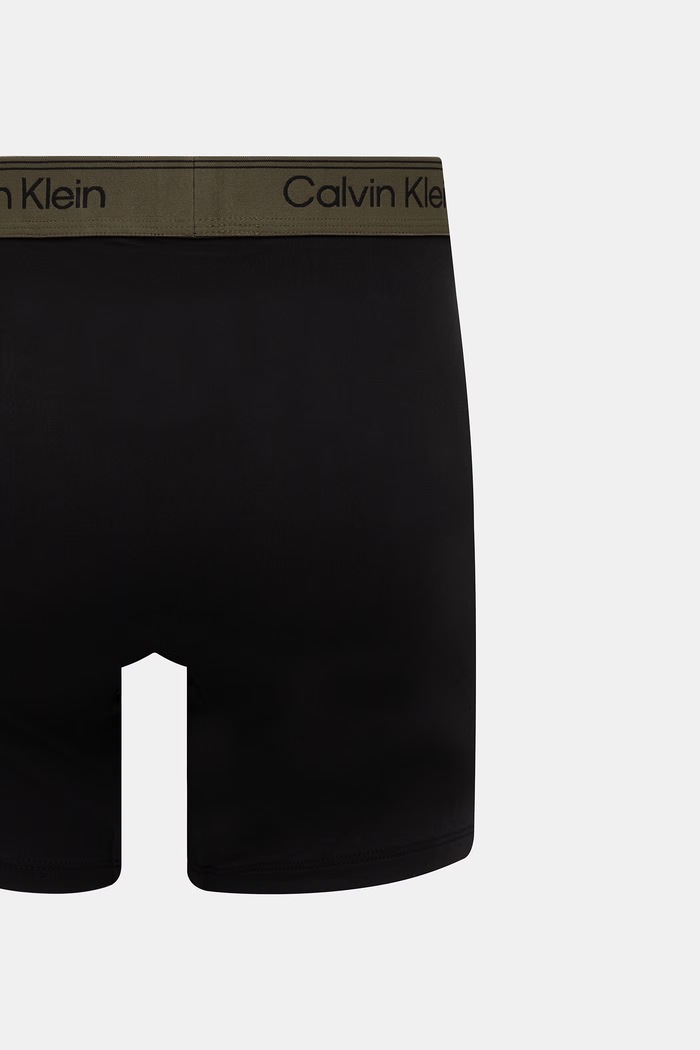 Calvin Klein Underwear bokserki dopasowane męskie 3-pack LV00NB4410 czarny