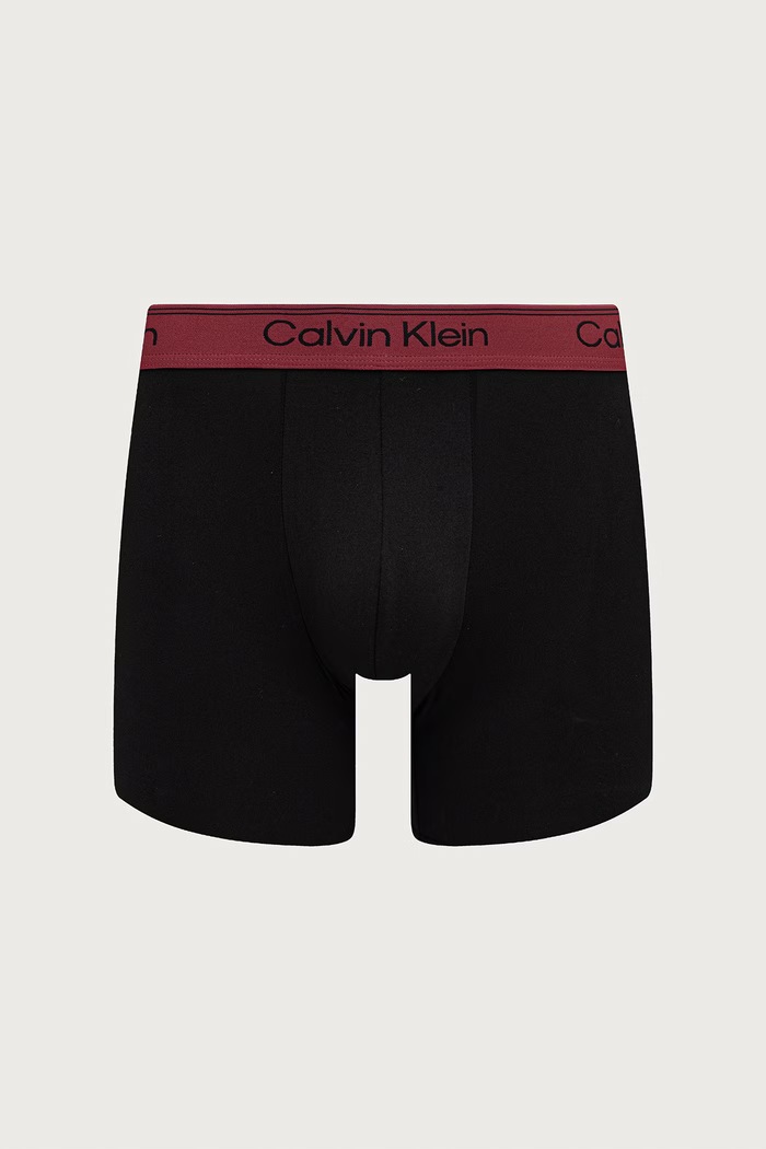 Calvin Klein Underwear Bokserki dopasowane męskie 3-pack LV00NB4410 czarny SS26