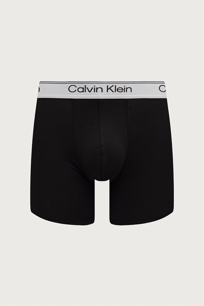 Bokserki dopasowane męskie 3-pack Calvin Klein Underwear LV00NB4410 czarny