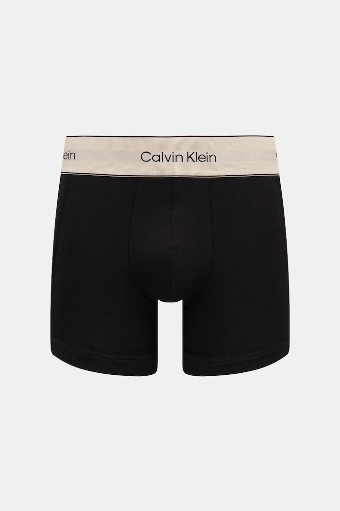 Calvin Klein Underwear μποξεράκι ανδρικό βαμβακερό με ελαστάν 3-pack μπλε LV00NB4446