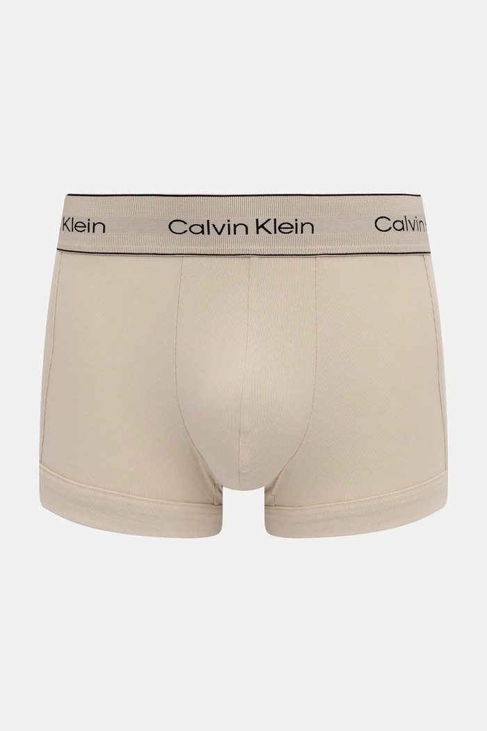 Calvin Klein Underwear bokserki męskie bawełniane z elastanem 3-pack LV00NB4446 beżowy SS26
