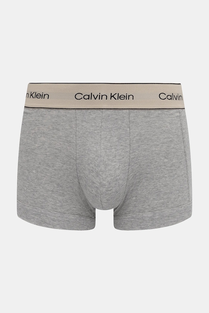 Odzież Calvin Klein Underwear bokserki męskie bawełniane z elastanem 3-pack LV00NB4446 beżowy