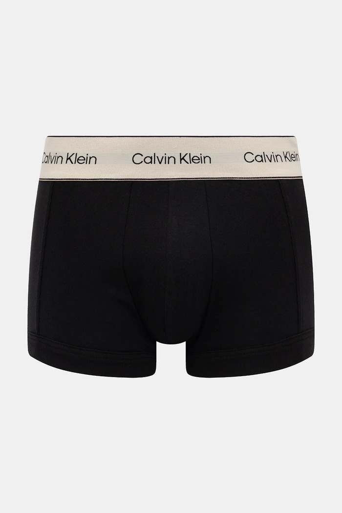 Calvin Klein Underwear Bokserki męskie bawełniane z elastanem 3-pack LV00NB4446 czarny SS26