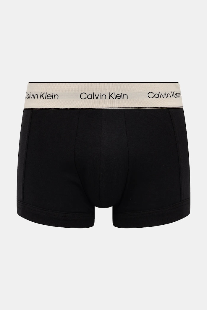 Calvin Klein Underwear Bokserki męskie bawełniane z elastanem 3-pack LV00NB4446 czarny SS26