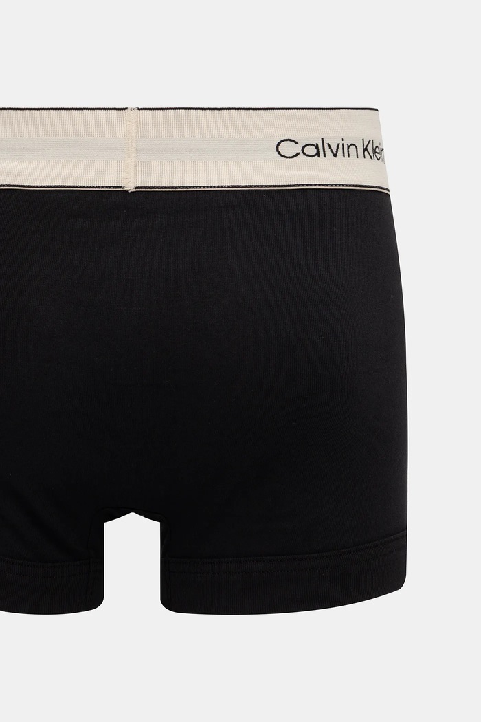 Odzież Calvin Klein Underwear Bokserki męskie bawełniane z elastanem 3-pack LV00NB4446 czarny