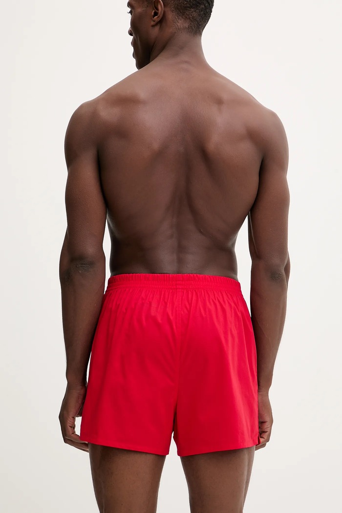 Odjeća Pamučne bokserice Calvin Klein Underwear LV00NB4489 crvena
