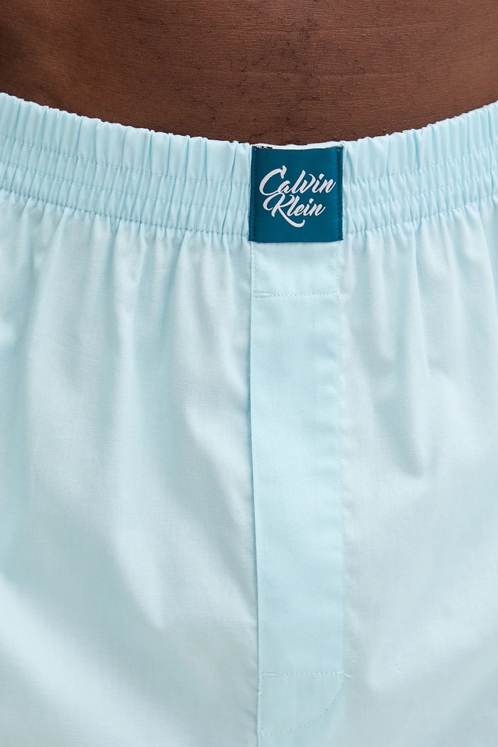 Pamučne bokserice Calvin Klein Underwear plava LV00NB4489