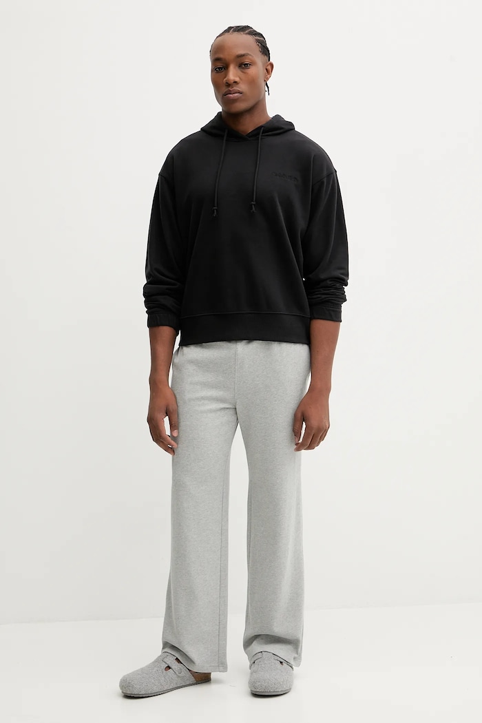 Calvin Klein Underwear spodnie piżamowe męskie bawełniane LV00NM2926 szary SS26
