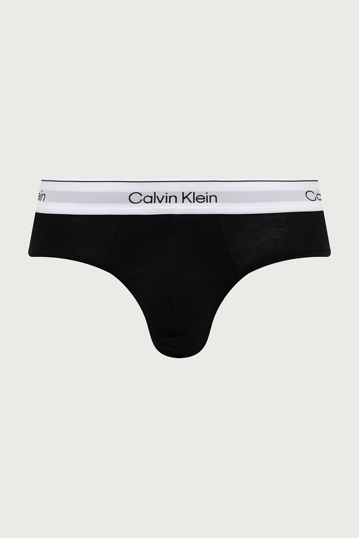 Slipy pánske bavlnené s elastanom 3-pak Calvin Klein Underwear LV00NB4563 sivá