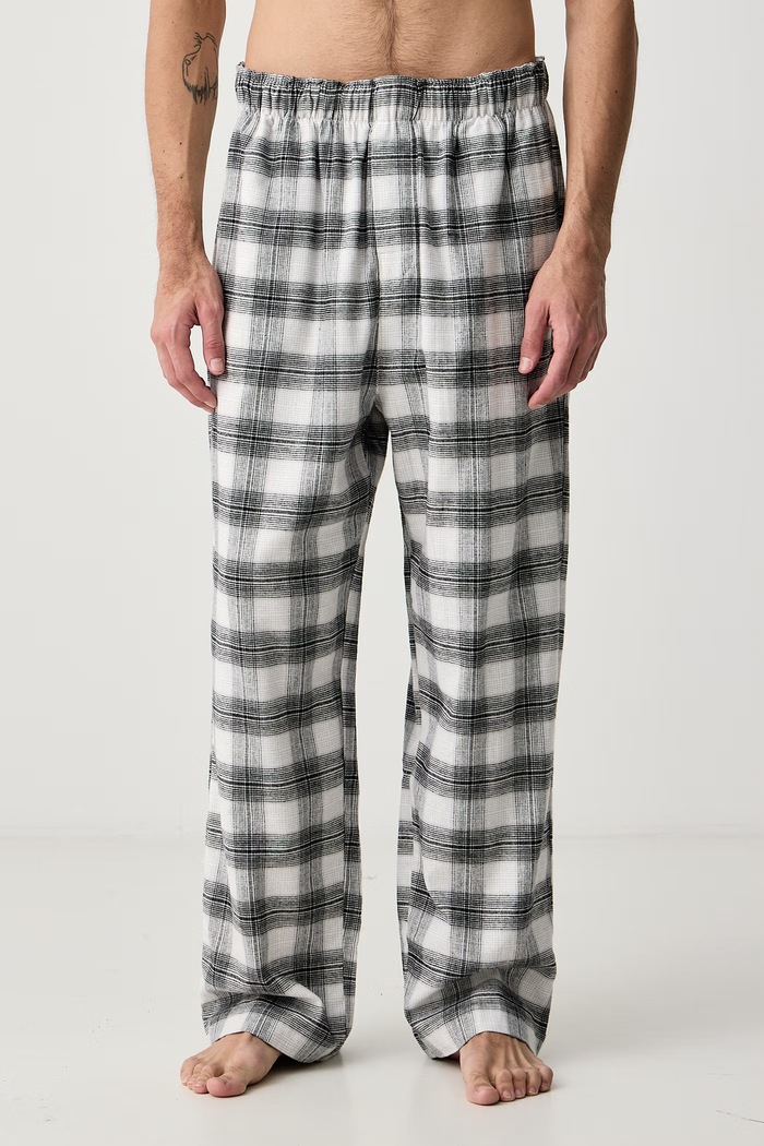 Oblečení Calvin Klein Underwear Dvoudílné pyžamo pánské bavlněné LV00NM2955 černá