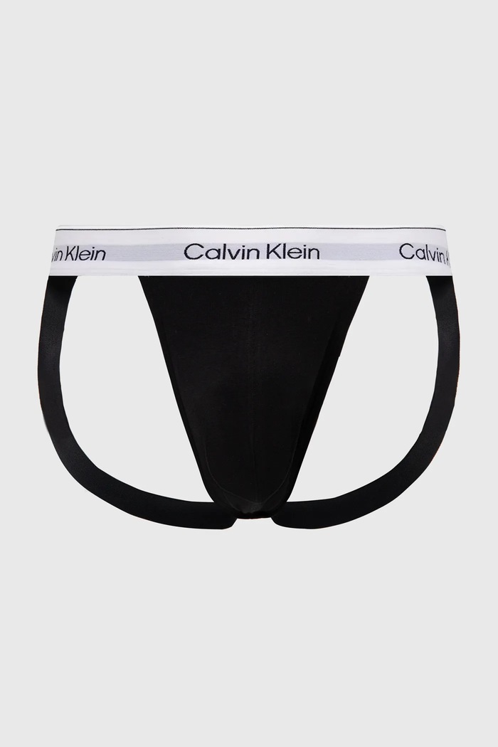 Calvin Klein Underwear moške bombažne z elastanom paket 3 kosov LV00NB4382 črna AW25