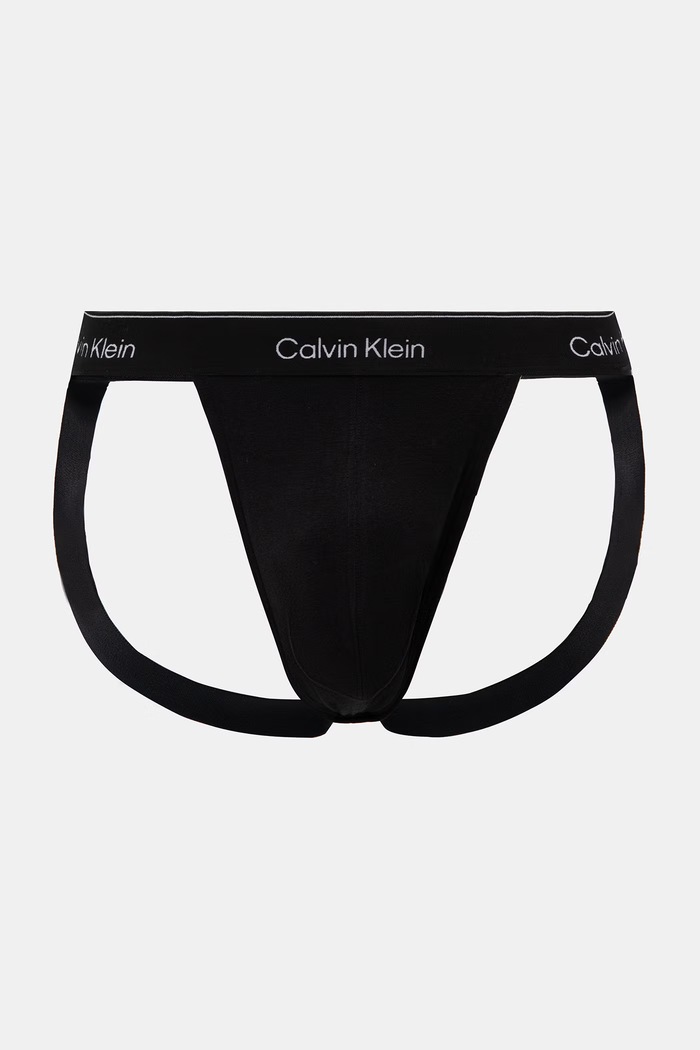 Ρούχα Calvin Klein Εσώρουχα Ανδρικά βαμβακερά με ελαστάνη 3-pack LV00NB4382 μαύρο
