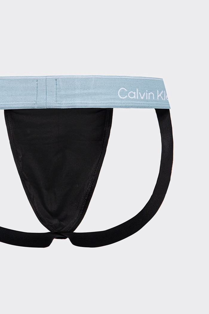 Calvin Klein Underwear Jockstrapy męskie bawełniane z elastanem 3-pack LV00NB4382