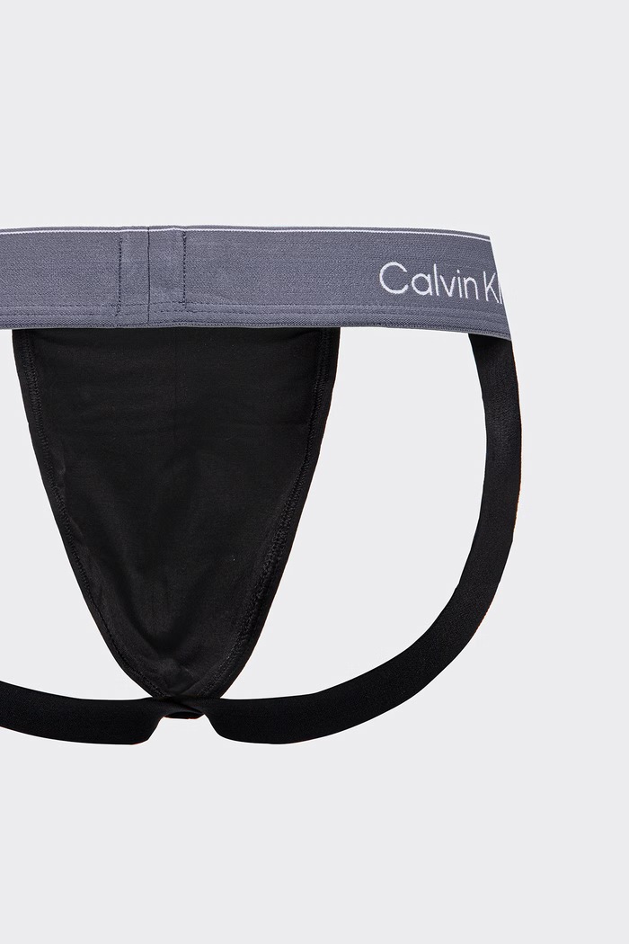Calvin Klein Underwear Jockstrapy męskie bawełniane z elastanem 3-pack LV00NB4382