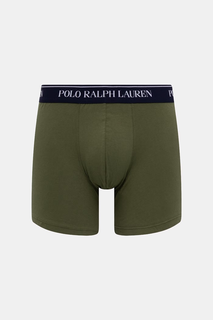 Polo Ralph Lauren boksarice moške bombažne z elastanom paket 3 kosov 714830300 bež SS26