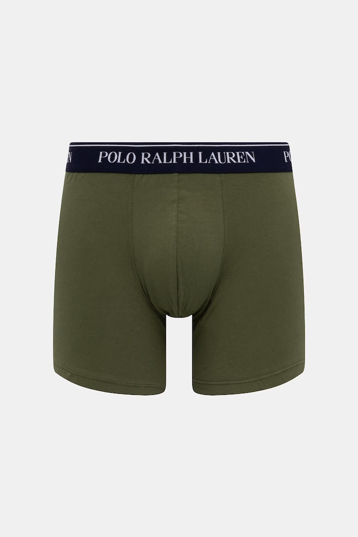 Polo Ralph Lauren boksarice moške bombažne z elastanom paket 3 kosov 714830300 bež SS26