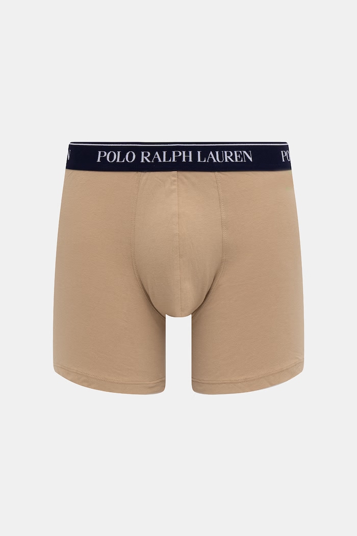 Oblačila Polo Ralph Lauren boksarice moške bombažne z elastanom paket 3 kosov 714830300 bež
