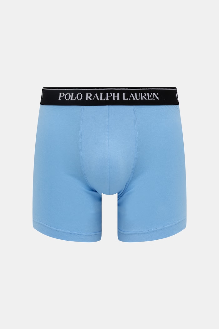 Oblečenie Polo Ralph Lauren boxerky pánske bavlnené s elastanom 3-pak 714830300 čierna