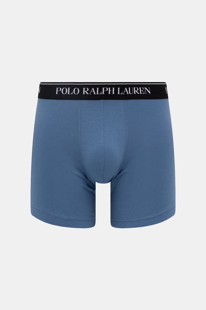 Polo Ralph Lauren boxerky pánske bavlnené s elastanom 3-pak čierna 714830300