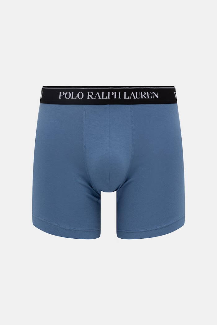 Polo Ralph Lauren boxerky pánske bavlnené s elastanom 3-pak čierna 714830300