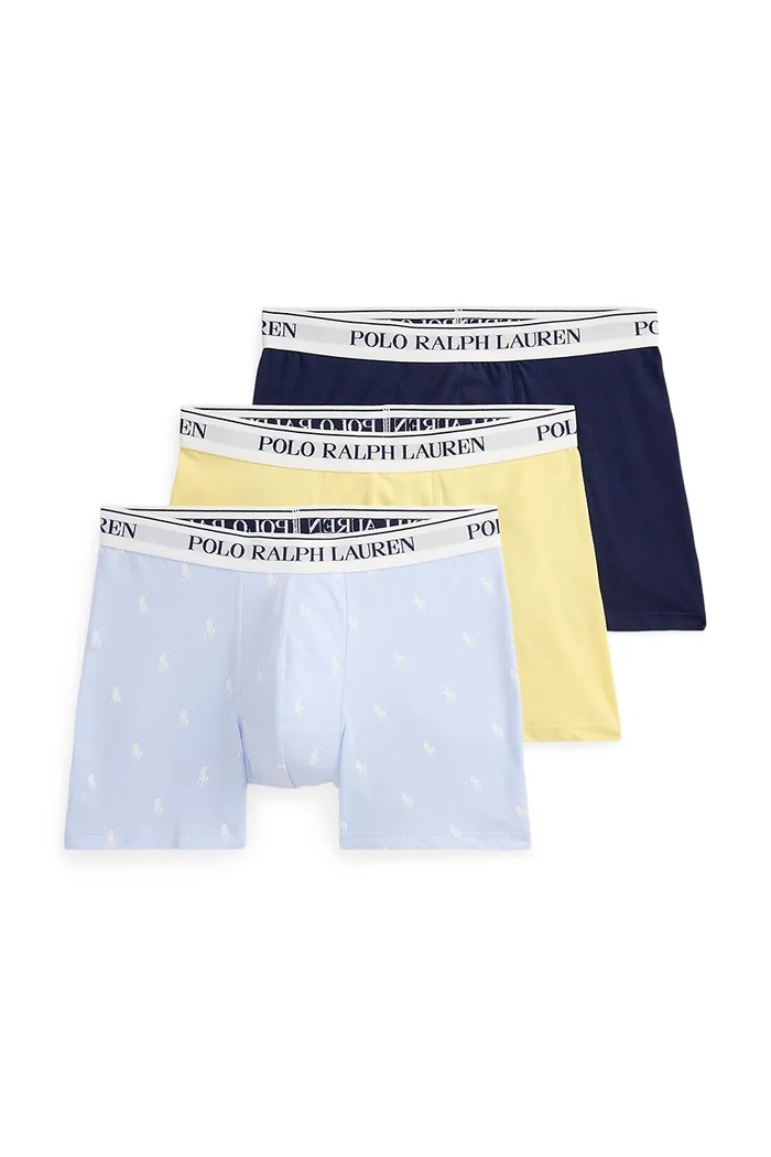 Μποξεράκια Polo Ralph Lauren πλεκτό ύφασμα πολύχρωμο 714830300.