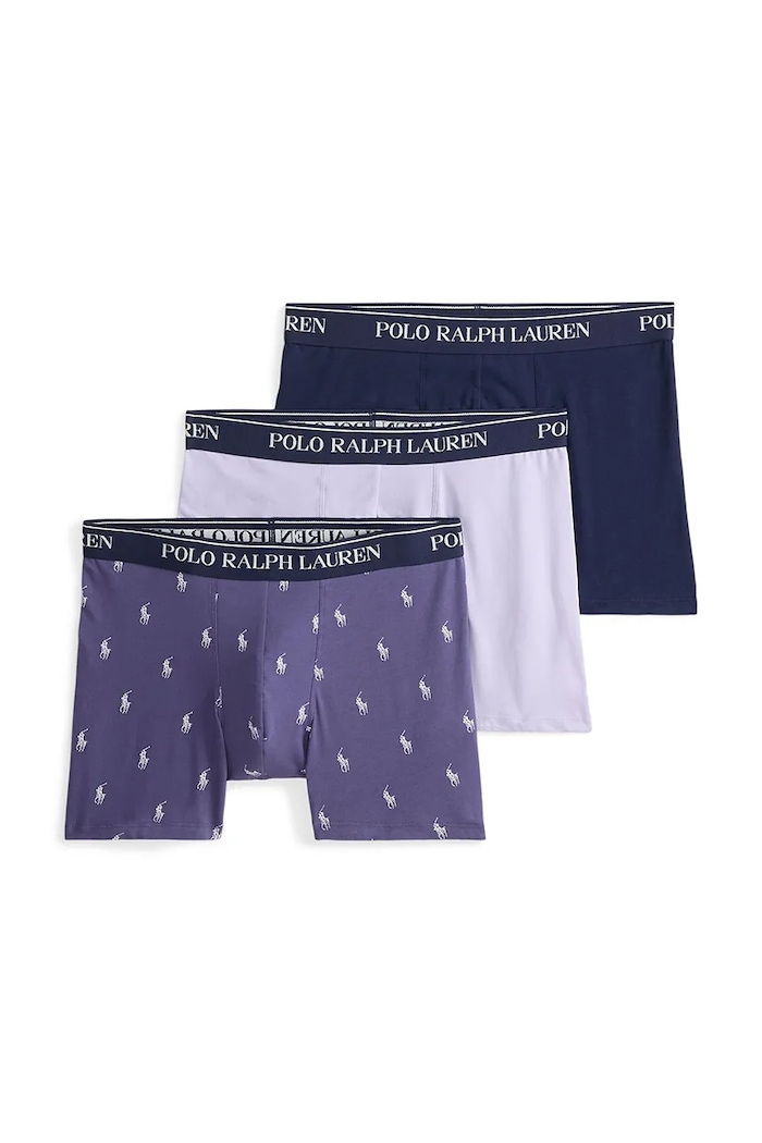 Μποξεράκια Polo Ralph Lauren πλεκτό ύφασμα πολύχρωμο 714830300.