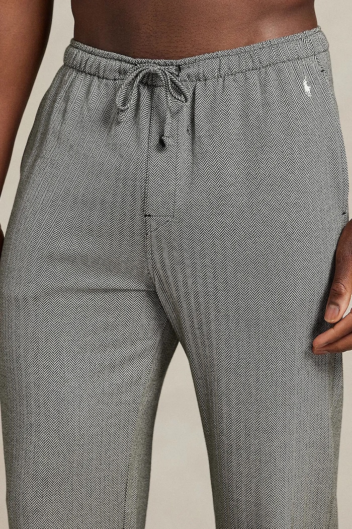 Polo Ralph Lauren piżama bawełniana szary 714954321