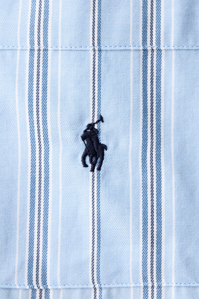 Koszula piżamowa męska bawełniana Polo Ralph Lauren niebieski 714981415