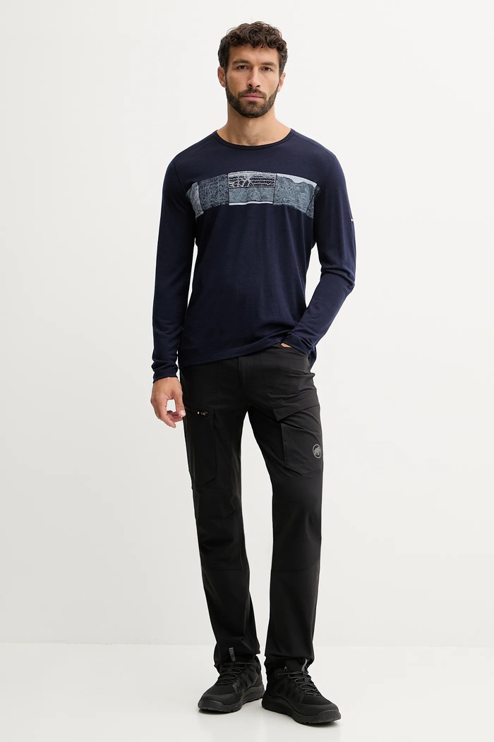 Funkčná bielizeň Icebreaker Merino 200 Oasis IB0A57BD4011 tmavomodrá AW25