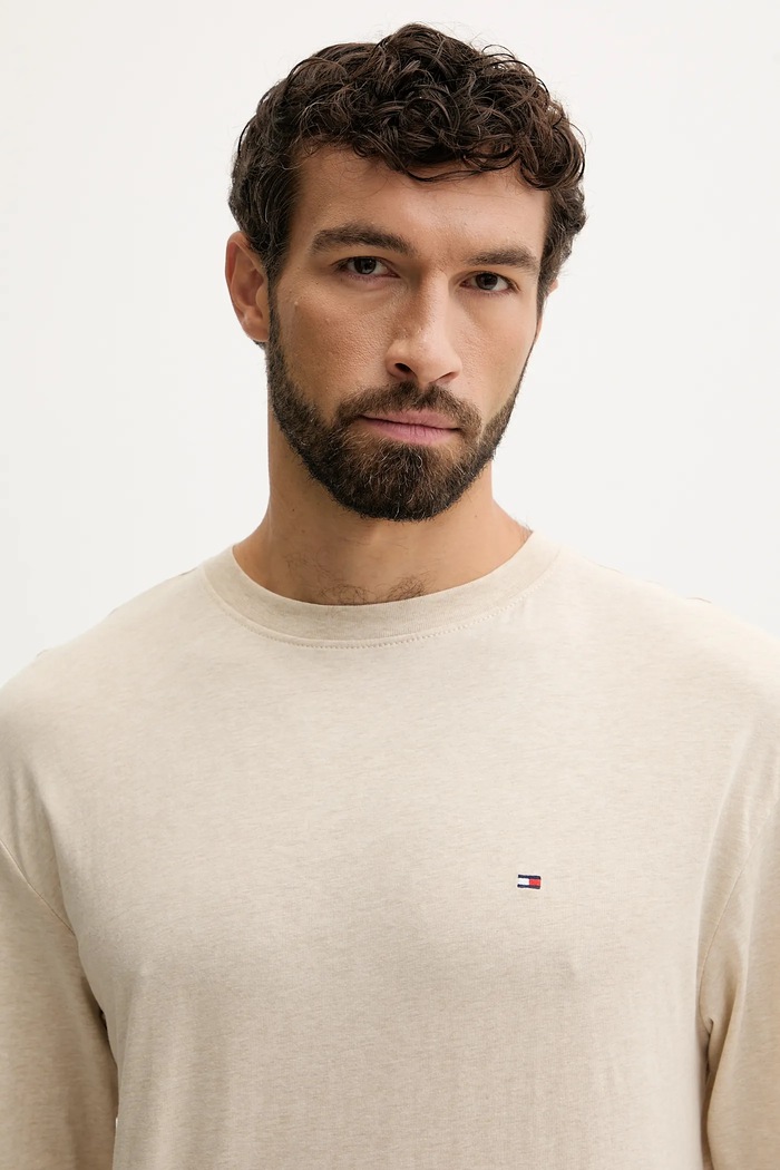 Pyžamo Tommy Hilfiger Tommy Hilfiger béžová UM0UM03689