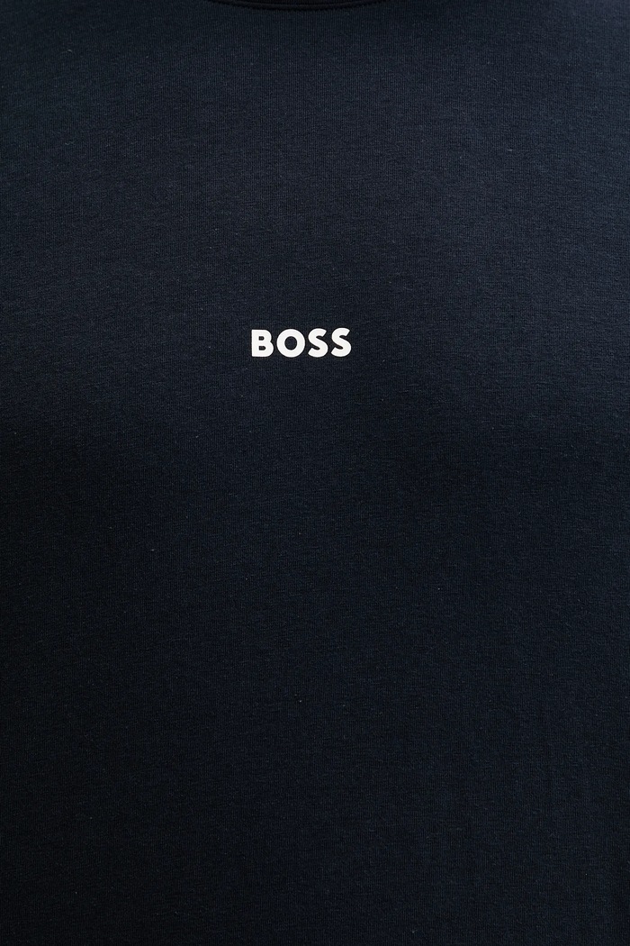 Homewear majica dugih rukava BOSS Unique LS-Shirt 50550484 mornarsko plava