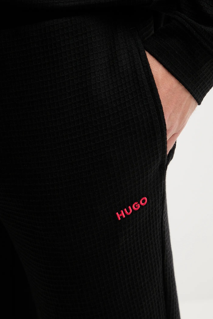 HUGO spodnie lounge Austin Pants czarny 50532012