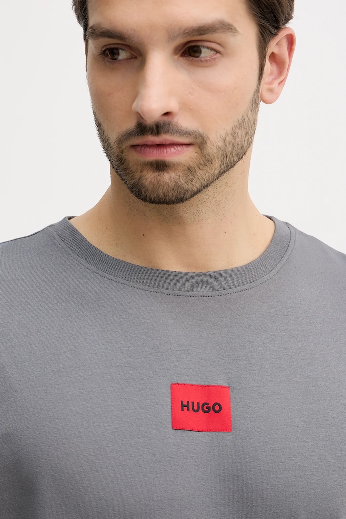 HUGO pizsama GALAXY_LONG SET 50549188 szürke