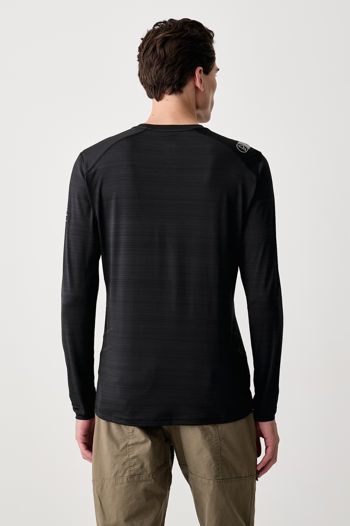 Odzież La Sportiva Longsleeve sportowy męski Tour ZASL017 czarny