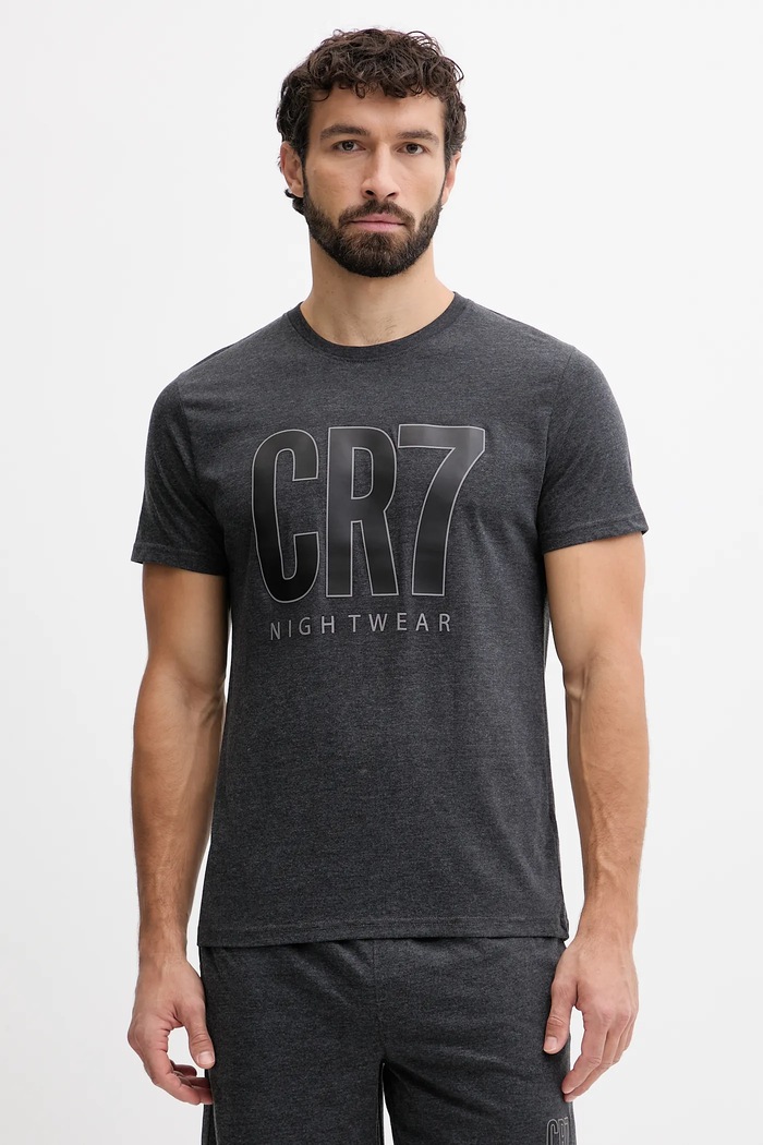 CR7 Cristiano Ronaldo piżama 8730.41.2612 szary SS26