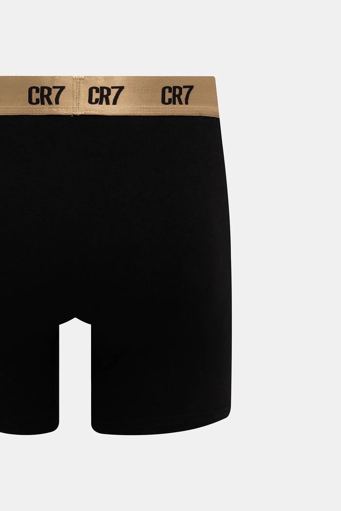 Oblečenie Boxerky CR7 Cristiano Ronaldo 3-pak 8100.49.2768 čierna