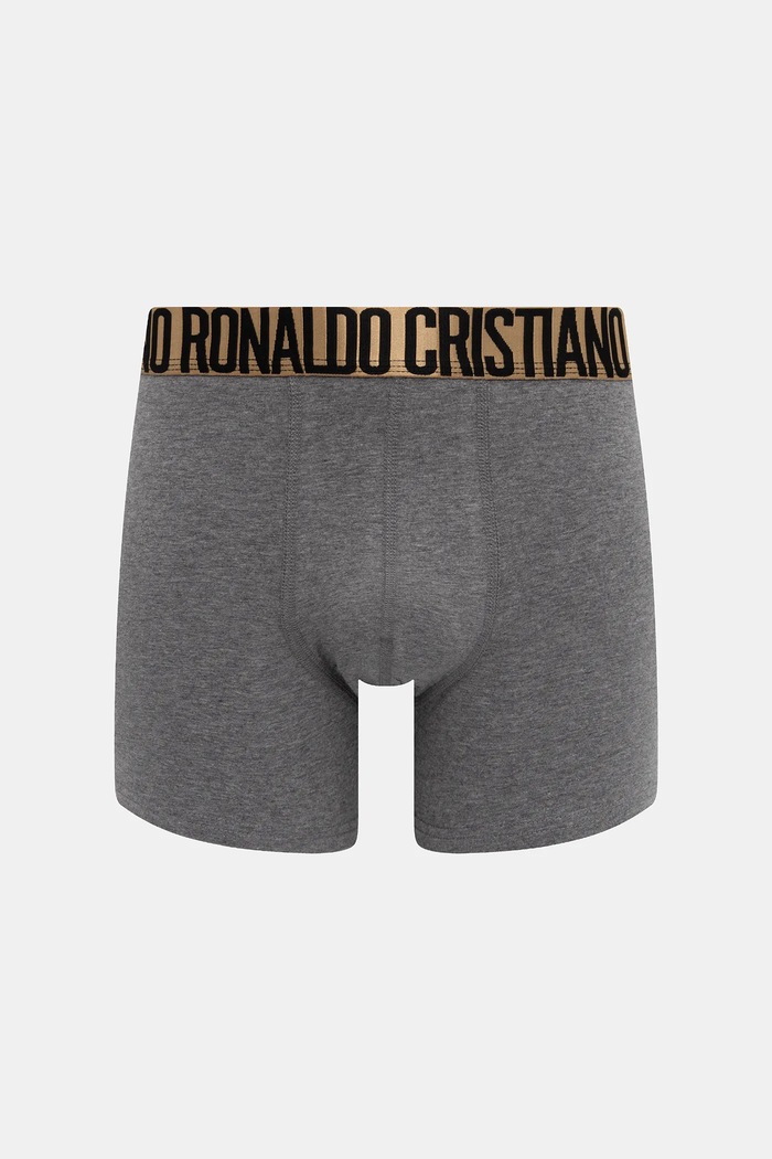 Bavlnené boxerky CR7 Cristiano Ronaldo 4-pak sivá 8104.49.2504