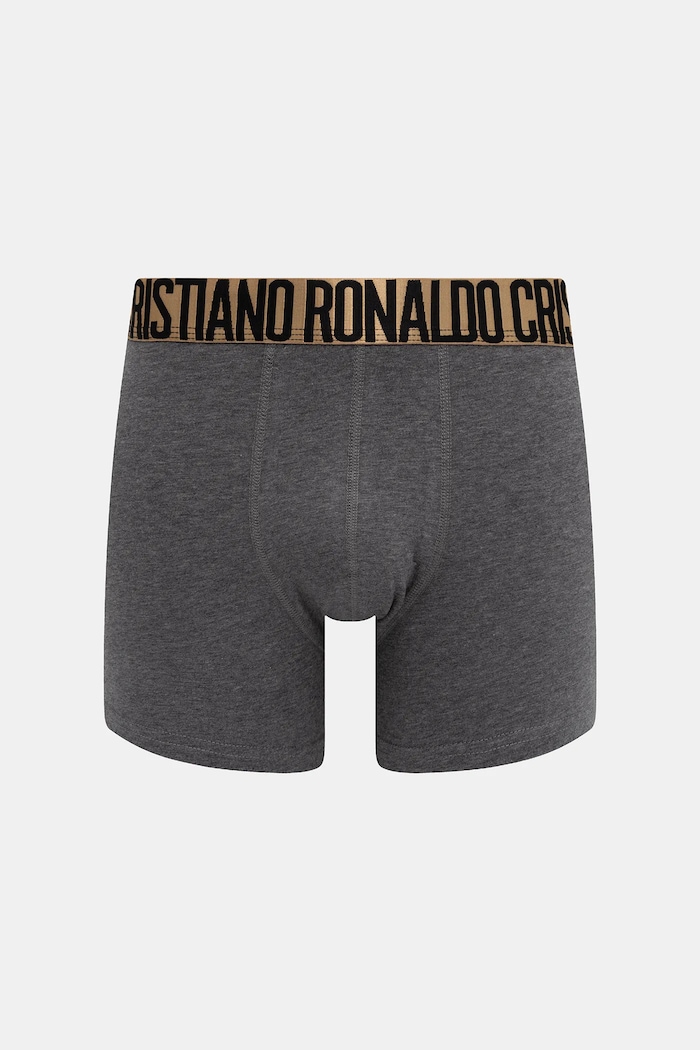 Bavlnené boxerky CR7 Cristiano Ronaldo 4-pak 8104.49.2504 sivá